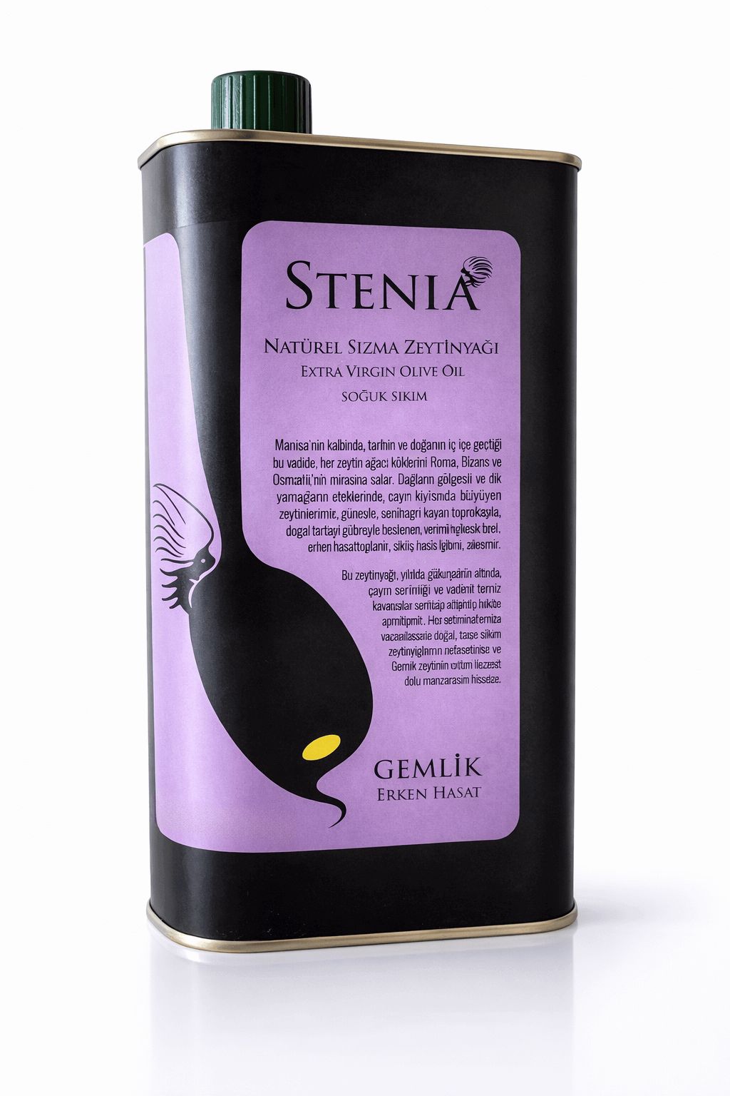 Gemlik Sızma Zeytinyağı - 1000 ml - Yeni Hasat