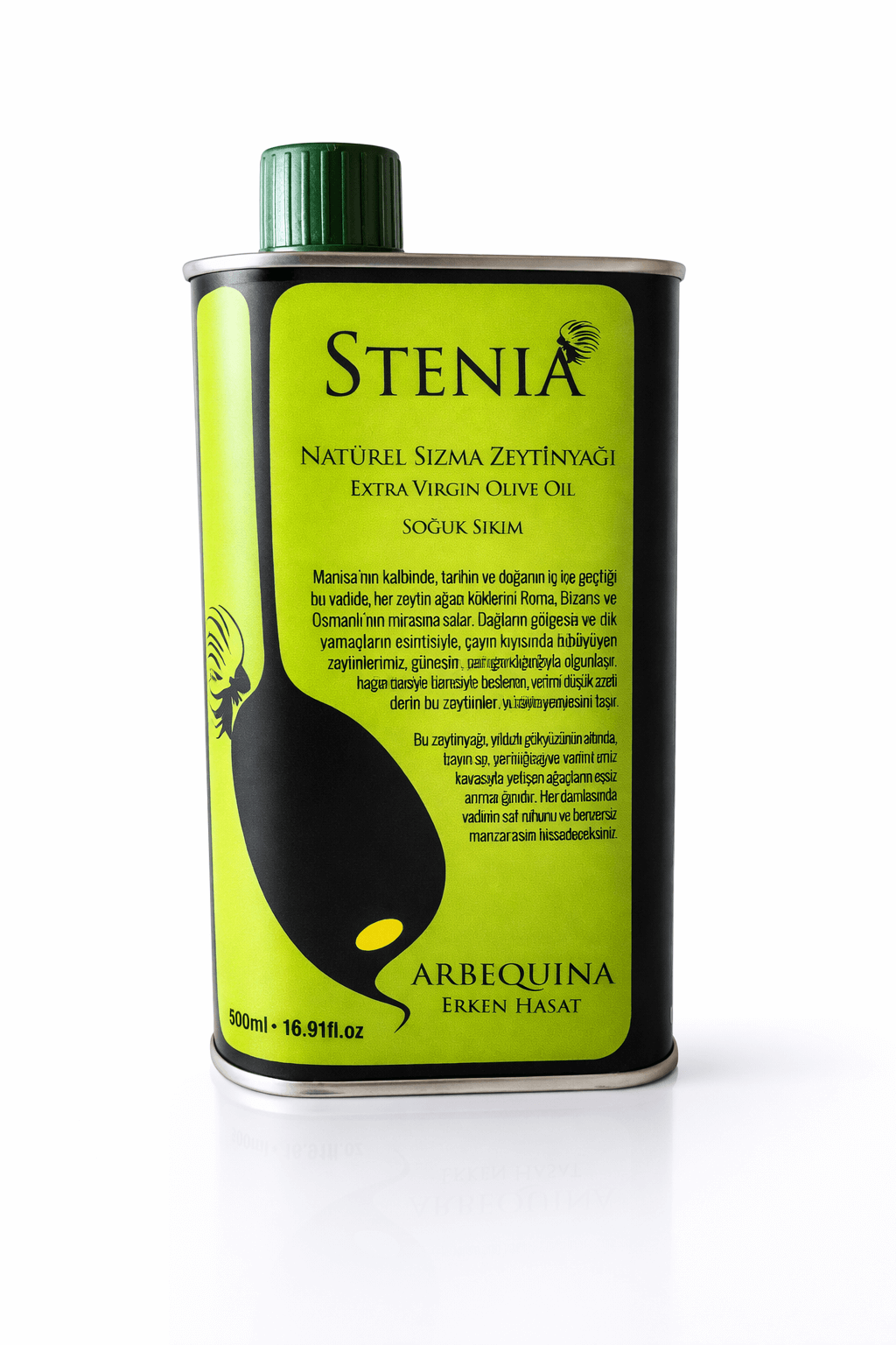 Arbekina Sızma Zeytinyağı - 500 ml - Yeni Hasat