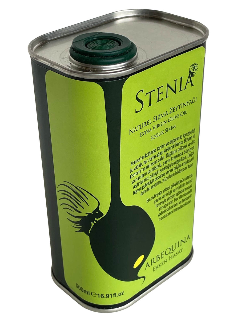 Arbekina Sızma Zeytinyağı - 500 ml - Erken Hasat