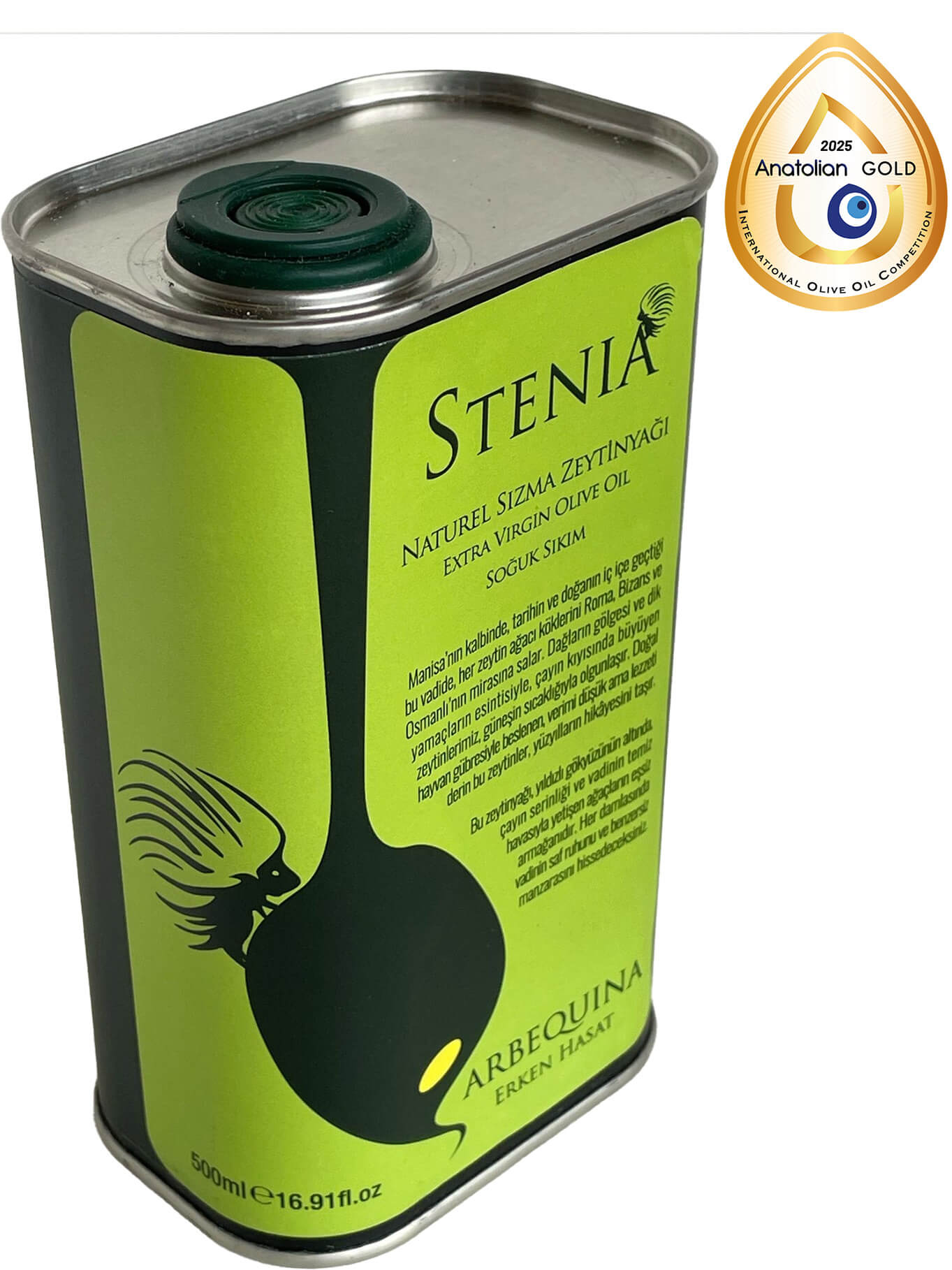 Arbekina Sızma Zeytinyağı - 500 ml