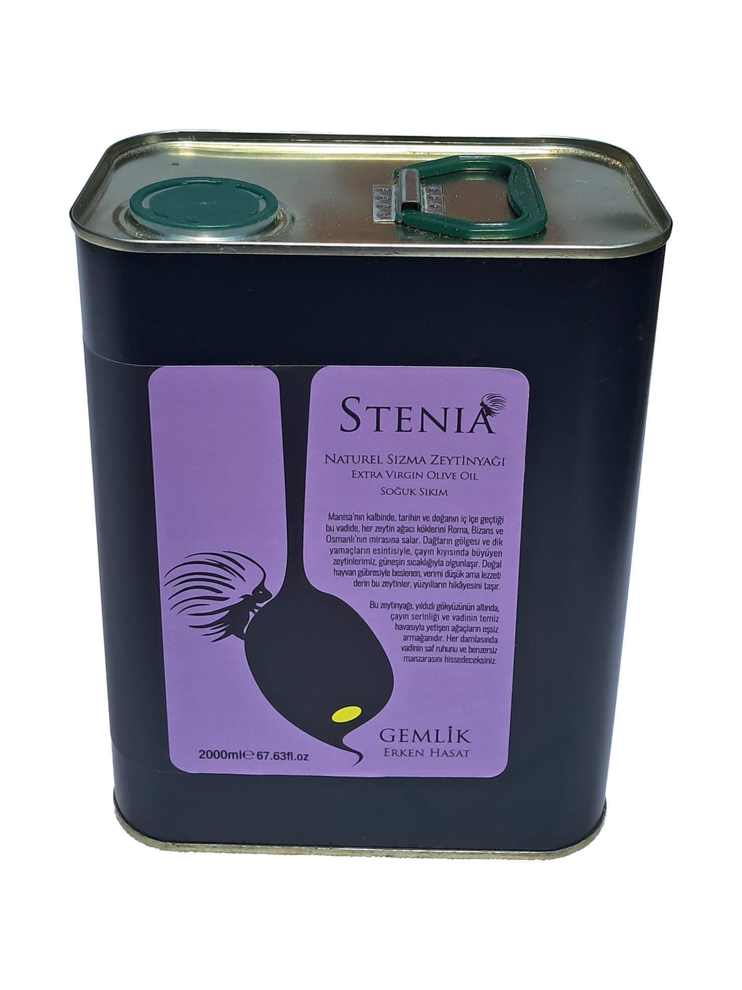 Gemlik Sızma Zeytinyağı - 2000 ml