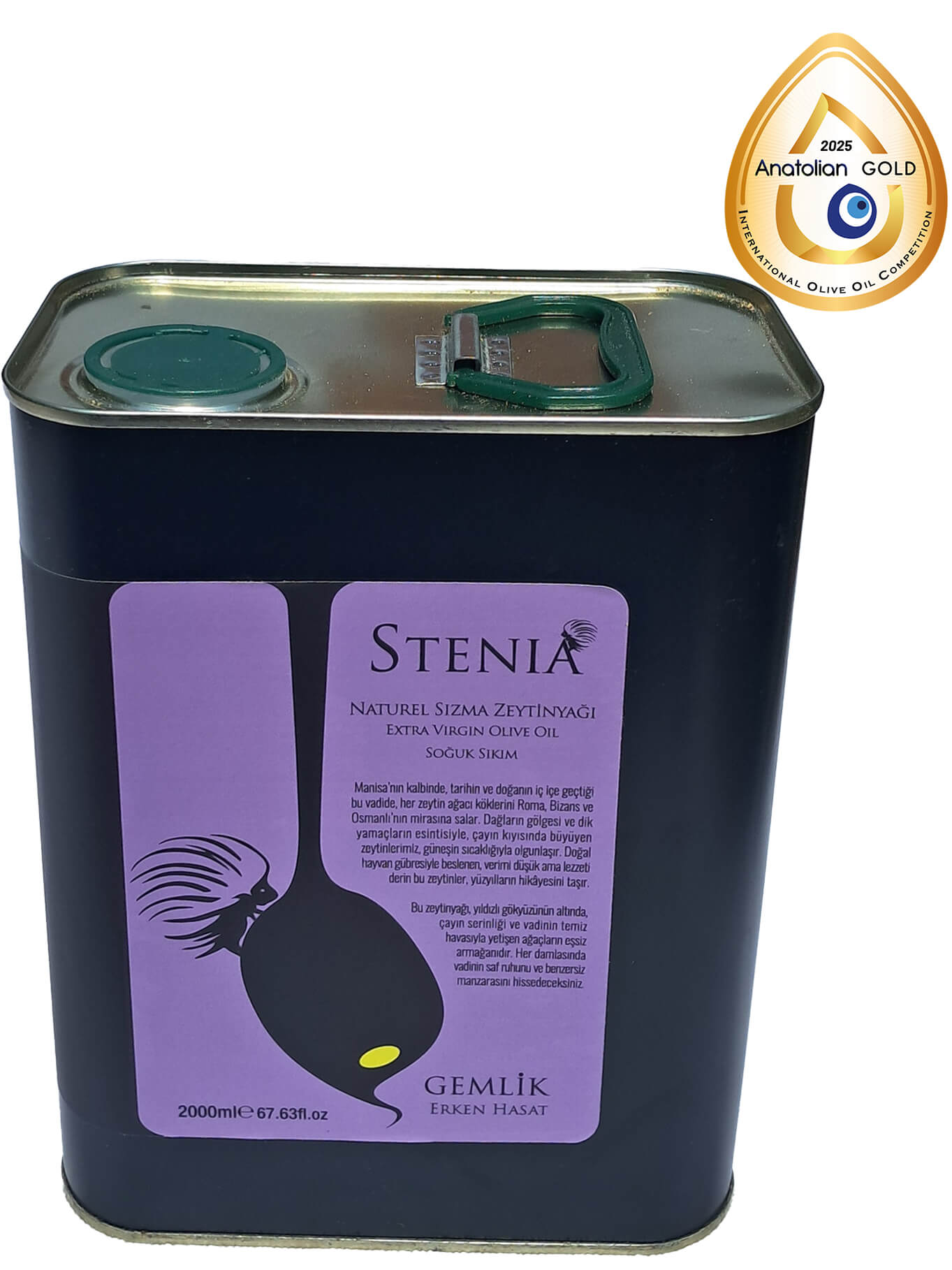 Gemlik Sızma Zeytinyağı - 2000 ml