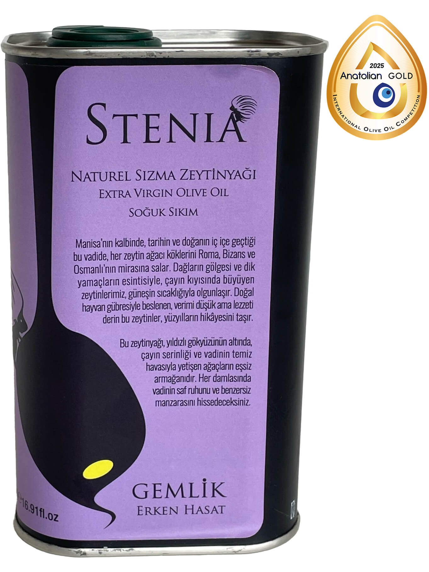 Gemlik Sızma Zeytinyağı - 500 ml